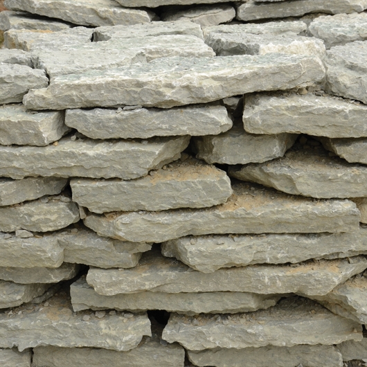 Canyon Grey 2” Wallstone — Wrede Rocks & Mulch